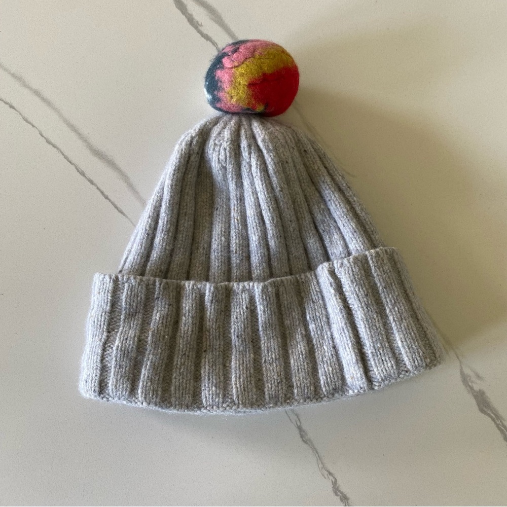 Madewell Grey Wool Beanie